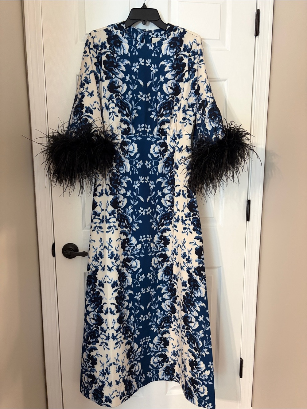 Tuckernuck Indigo Reflection Feather Jamison Dress
